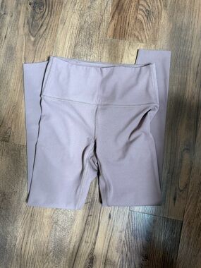 all in motion Tan Ribbed High-Waist Leggings